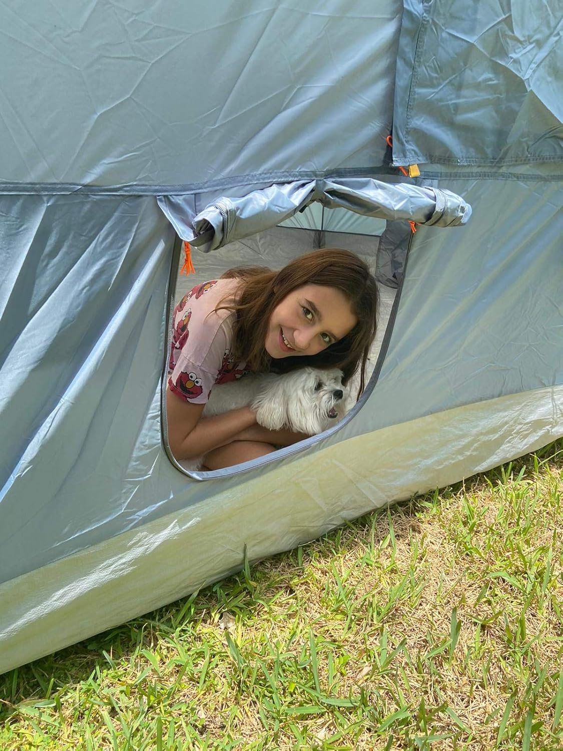 Nautika, Barraca, Parede para Tenda 3x3m Transform para 5/6 Pessoas, Confortável e Resistente, Ideal para Camping, Viagens, Aventuras, Com Coluna D'Água 3000 mm - Imagem 6