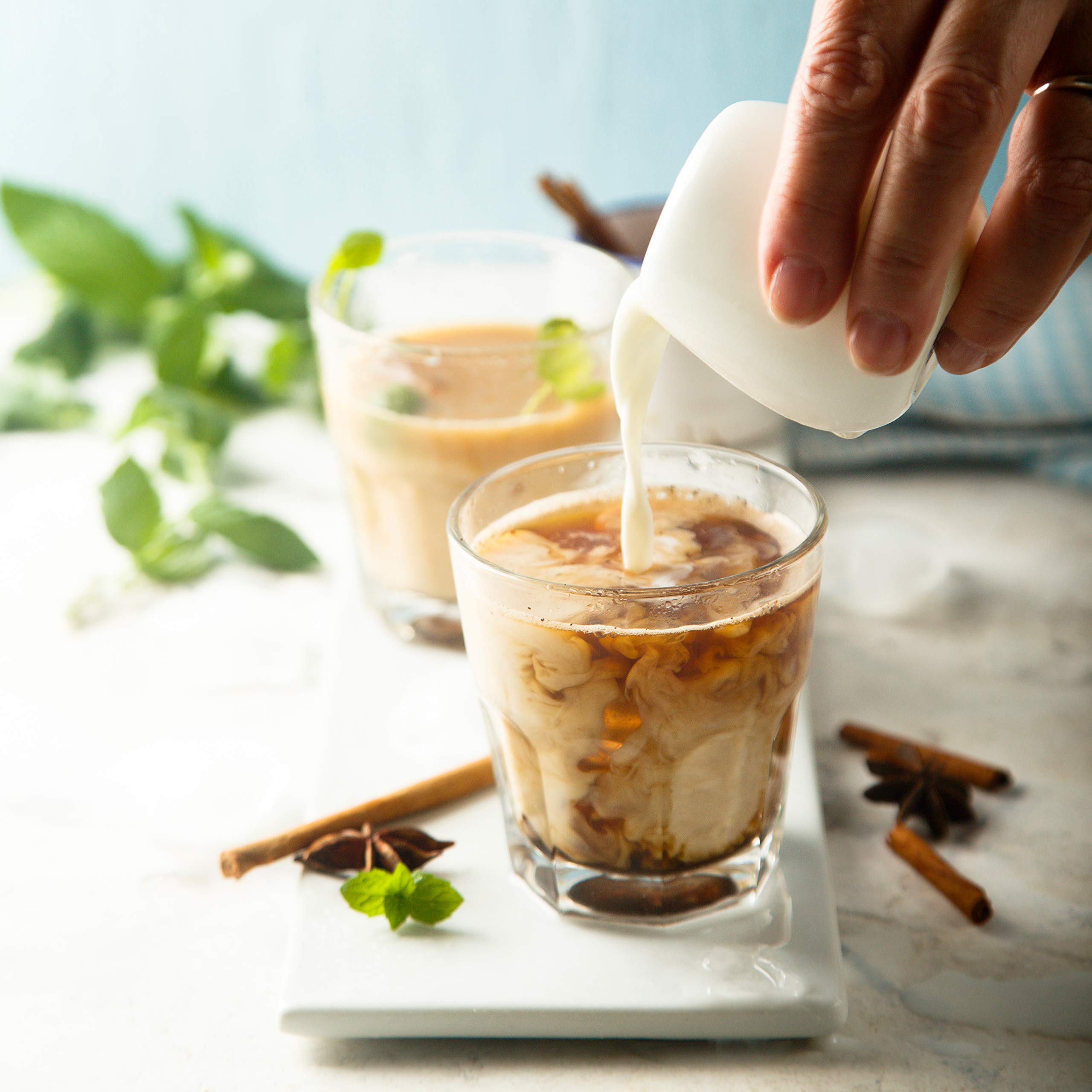 Buddha's Chai, Cardamom Chai Tea Bags w/Cinnamon, High Caffeine, Hot & Iced Tea, 16 Cups, No Sugar Added Spiced Chai Black Tea | The Spice Hut, First Sip