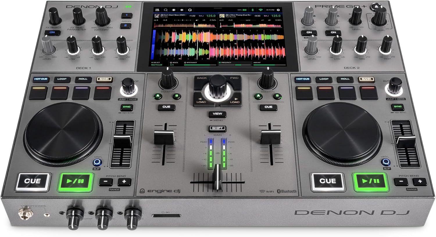 Denon DJ PRIME GO+ Standalone Portable DJ Controller