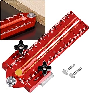 Thin Rip Jig Table Saw Jig Guide, Making Repetitive Narrow Strip Cuts, Fit for 3/4" x 3/8" Slots, for Table Saw Band Saw Router Table Woodworking Tools Table Saw accessories