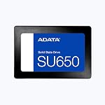 ADATA Ultimate SU650 - High-Performance Internal SSD for Fast Operating System, Gaming & Applications Accelerator - SLC Caching Support & ECC Error Correction - Ideal for Desktop & Laptop Upgrades