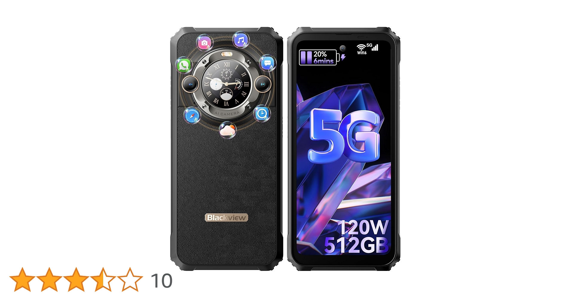 Amazon | Blackview BL9000 タフネススマホ 5G対応 SIMフリー スマホ Amazon | Blackview BL9000 タフネススマホ 5G対応 SIMフリー スマホ