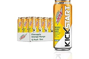 Mountain Dew Kickstart, Pineapple Orange Mango