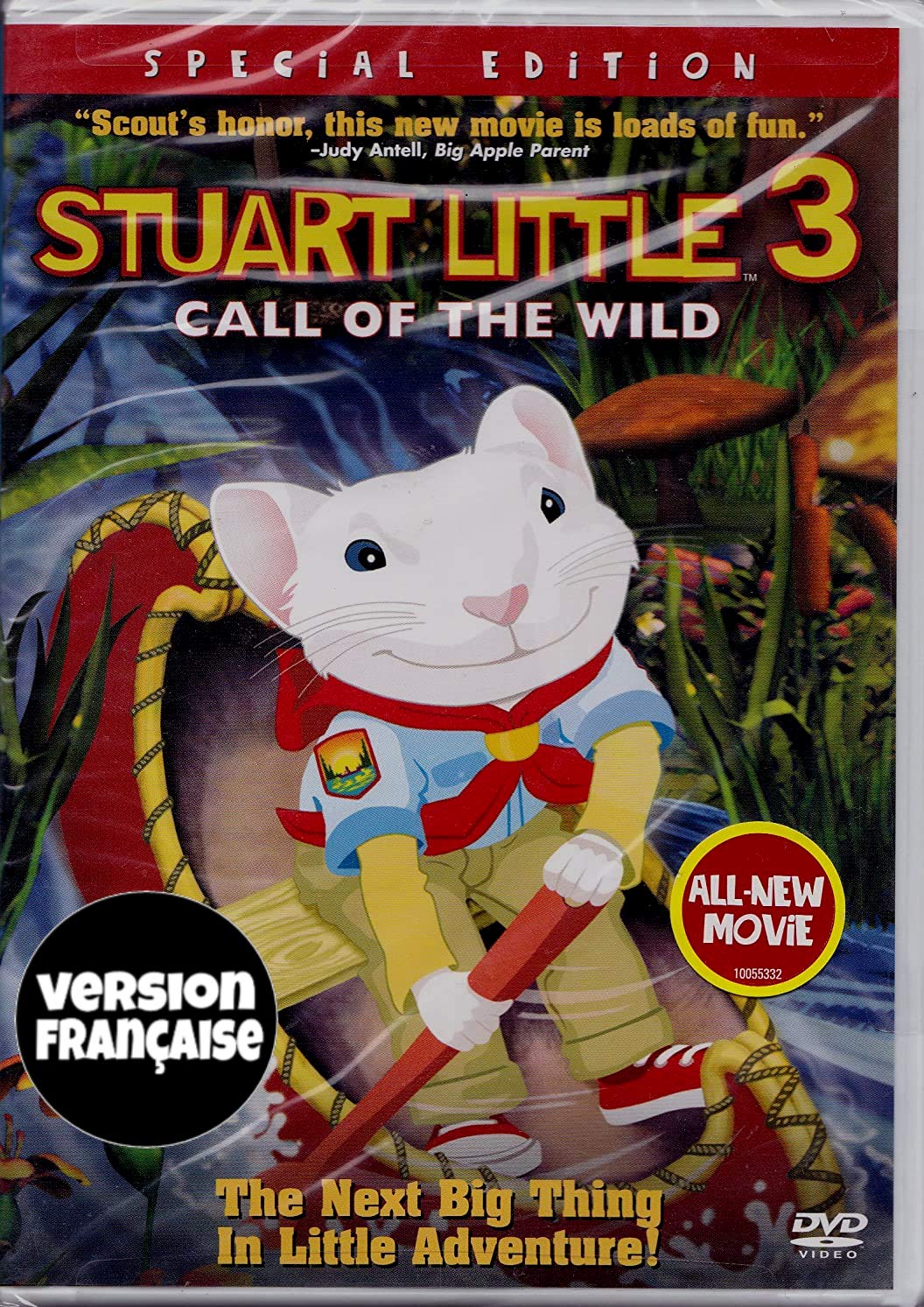Petit Stuart 3 : L'Appel de L'Aventure - Stuart Little 3: Call of the Wild (English/French) 2005 (Special Edition) Régie au Québec [DVD]