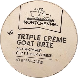 MONTCHEVRE Triple Cream Goat Brie, 6.34 OZ