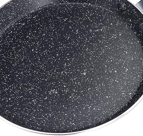 Miniatura 9 de Sartén de 6 pulgadas, revestimiento de piedra médica, sartén para panqueques de fondo plano, sartén pequeña de piedra médica para cocina de
