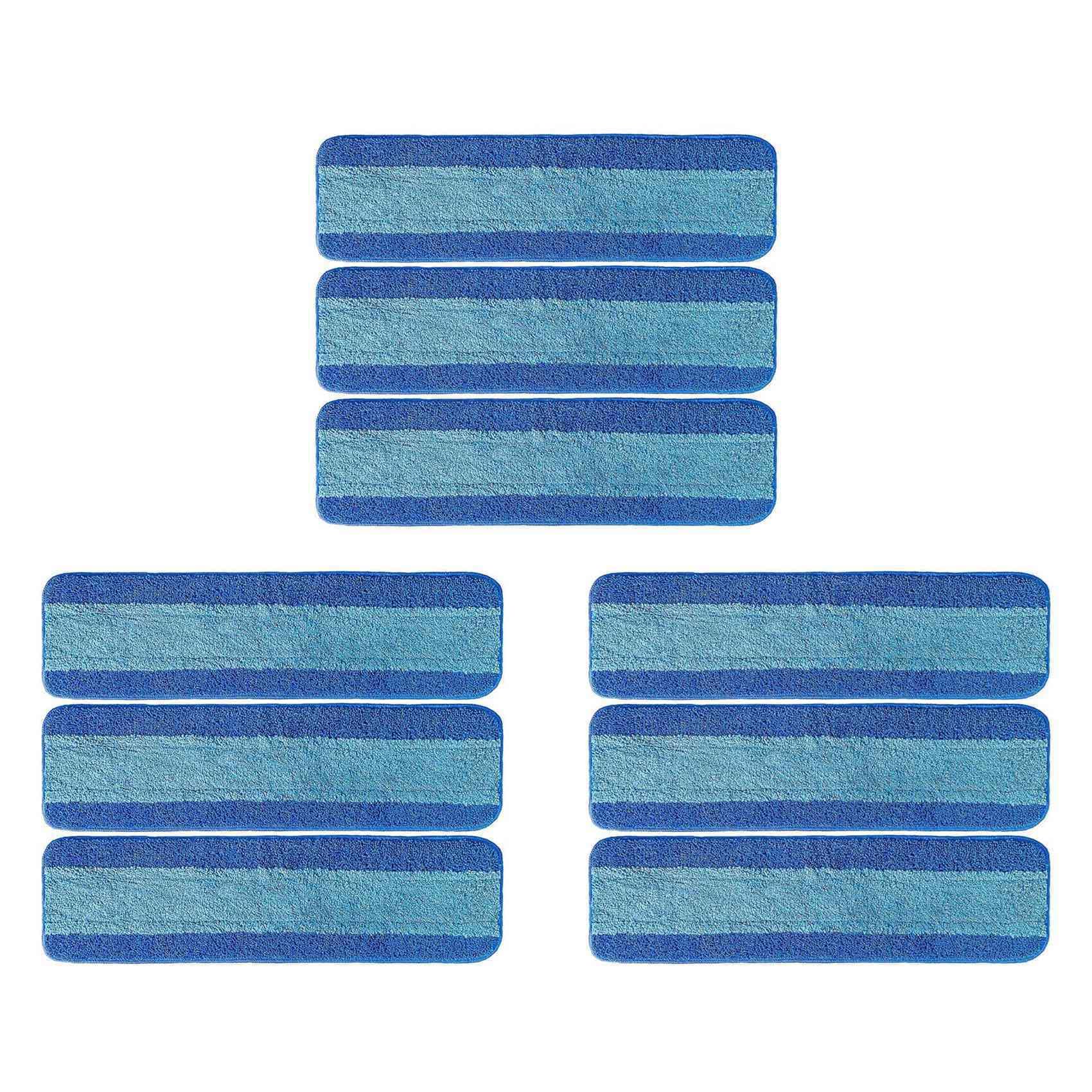 Hndhbfgrt 9 Pack Microfiber Mop Pads for Microfiber Cleaning Pad Compatible with Mop for Hardwood Floor Cleaner