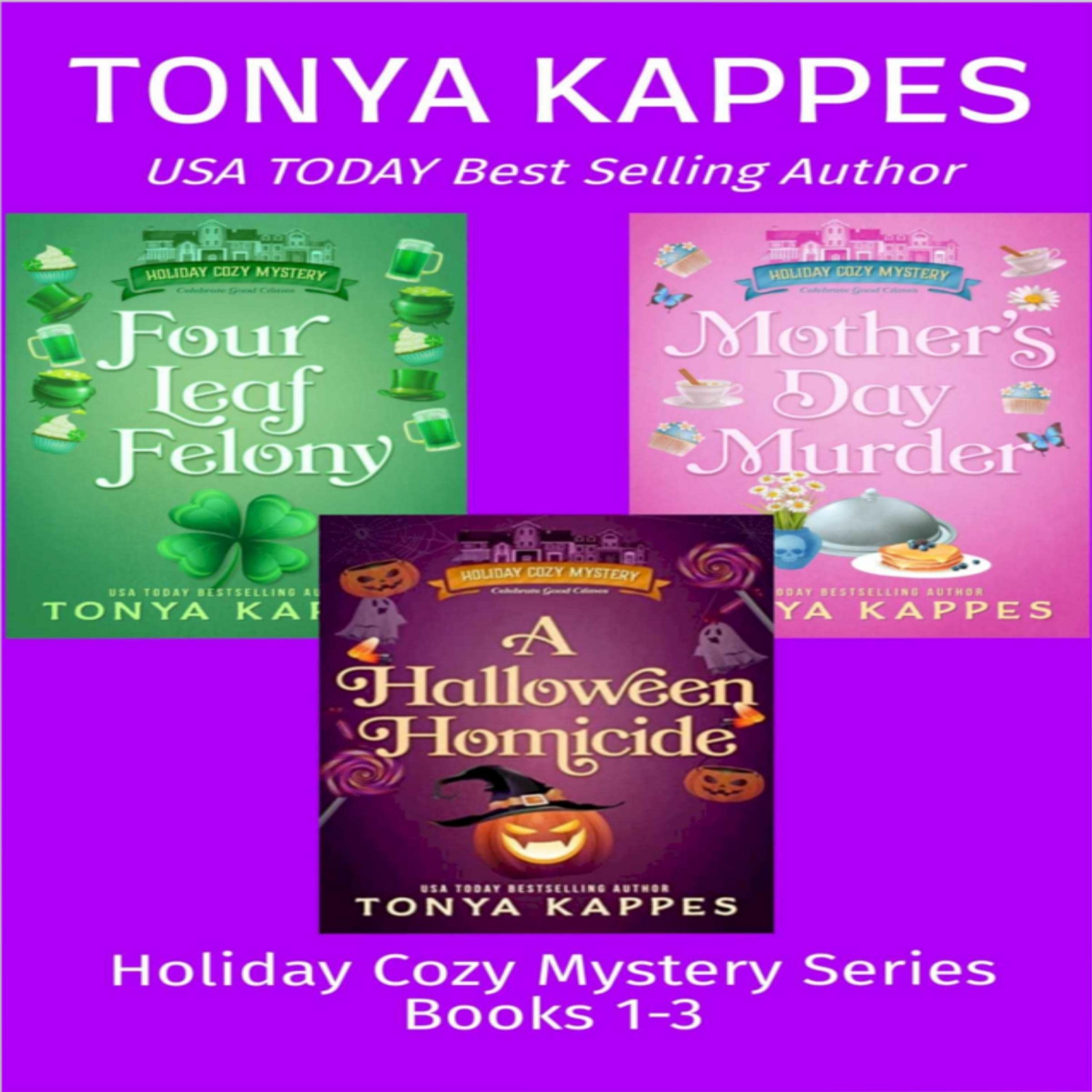 Cover art for Holiday Cozy Mystery Series Collection Books 1-3