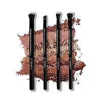 Vista 85 de LAURA GELLER NEW YORK - Brocha de sombra de ojos, mango de madera negra