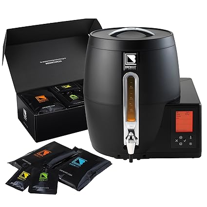 BrewArt 41-41000-00 Beerdroid with Brew Print Fully Automated Beer System, Black