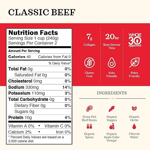 Miniatura 2 de Caldo de hueso de pollo de Kettle  Fire orgánico 169oz 1 unidad