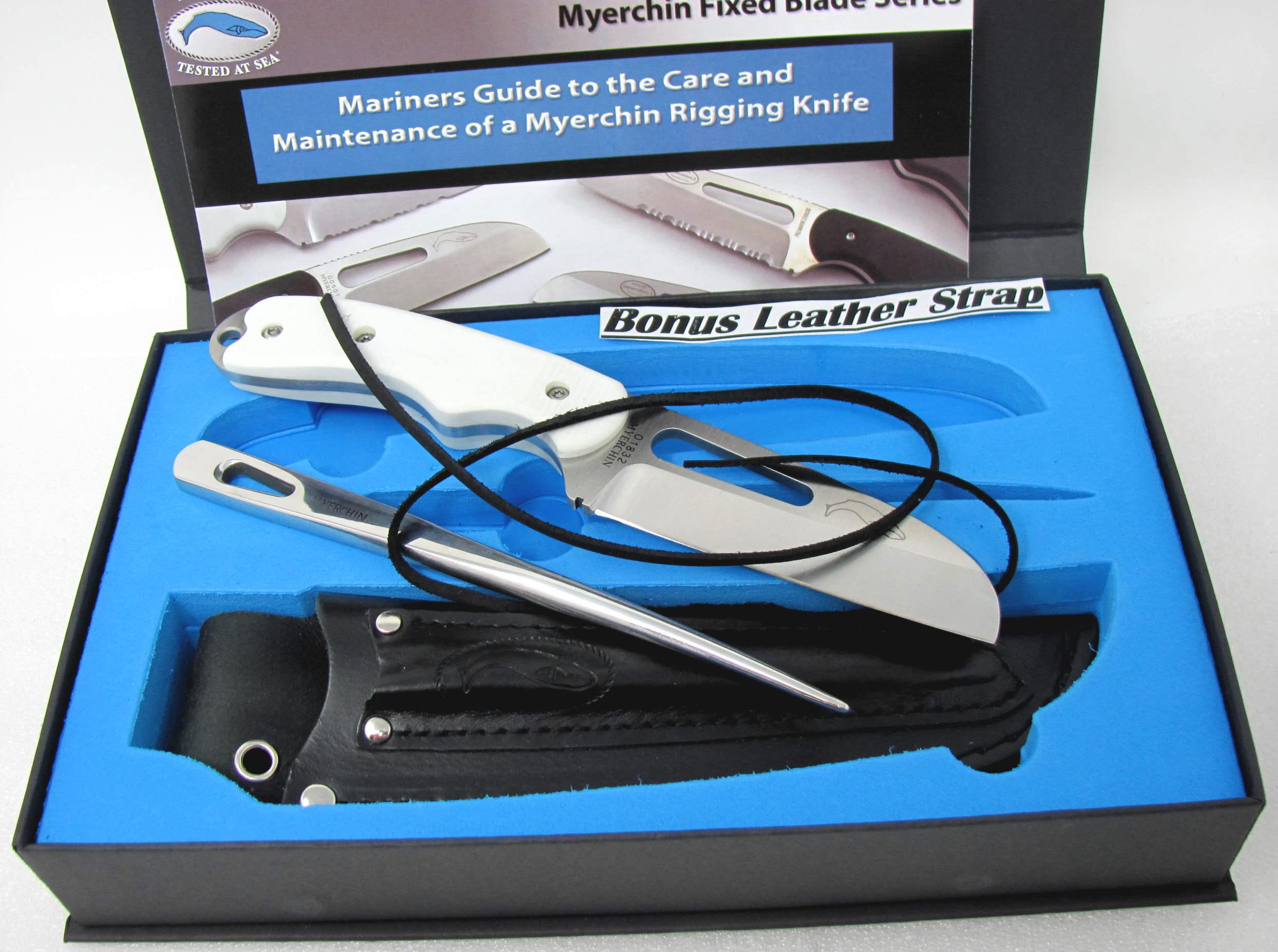 Myerchin Knife A100 Professional G10 Handles Offshore System Knife & Spike