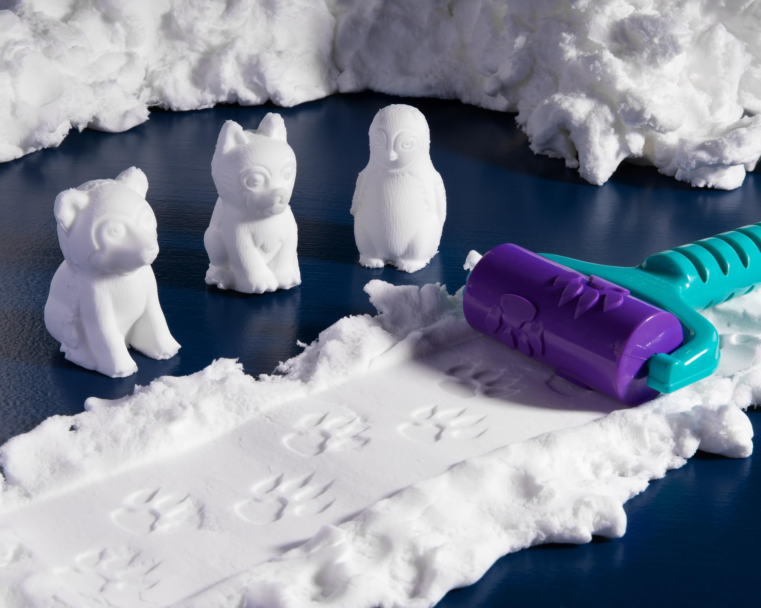 Play Visions Argila de modelagem 4602 Floof – Neve interna