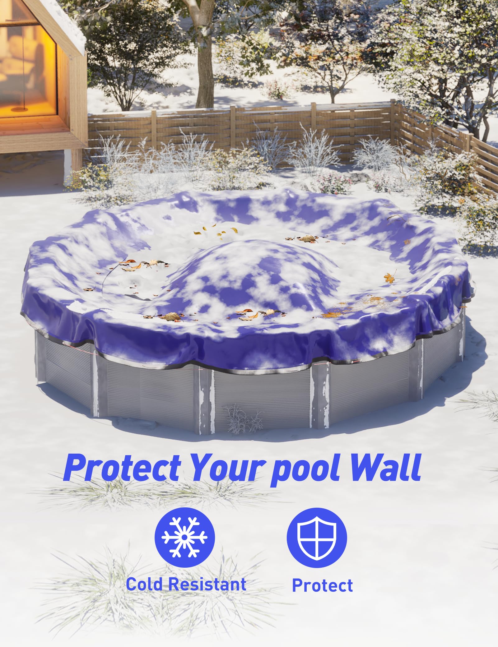 POOLHACKER Pool Pillows For Above Ground Pools