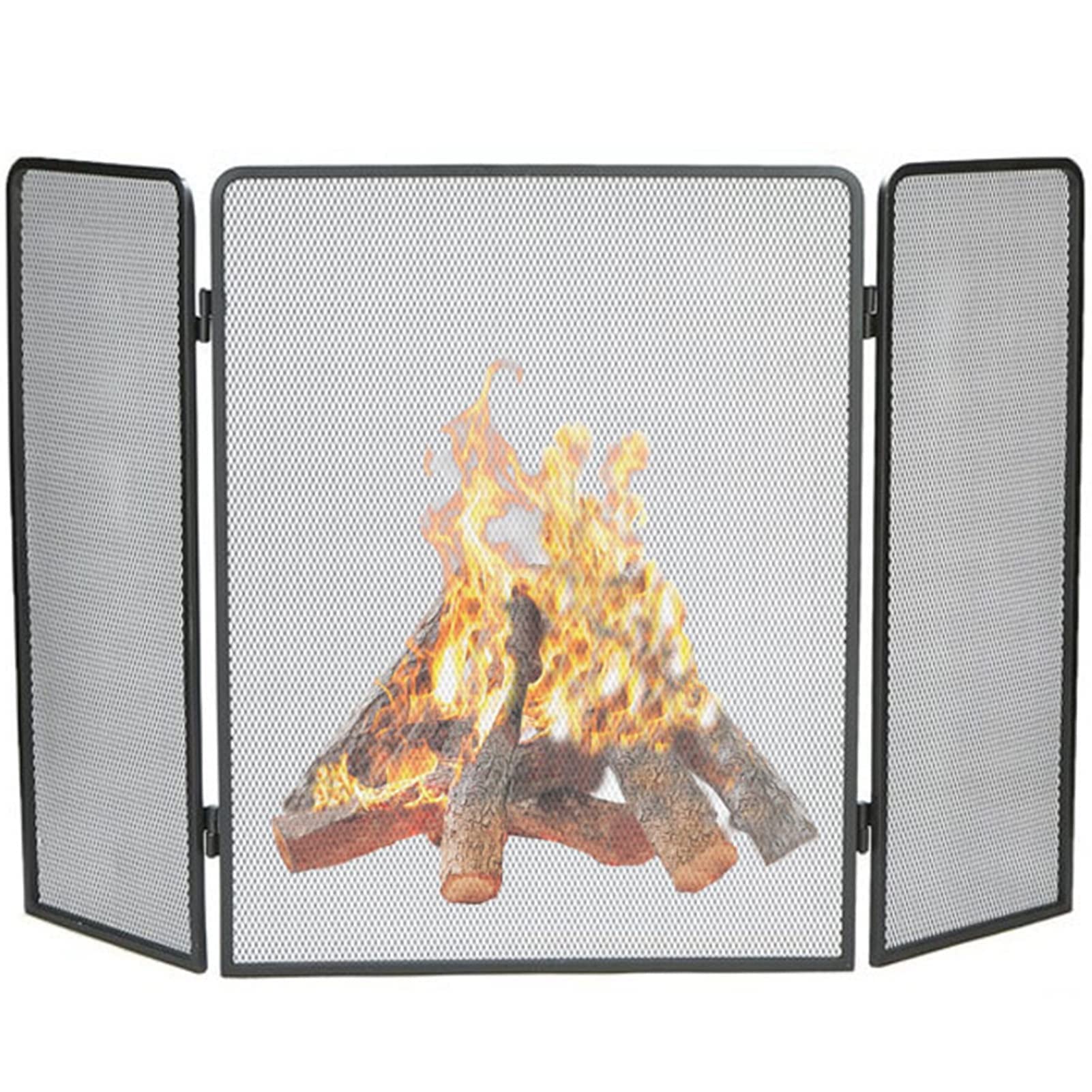 Buy Standing Gate Fire Guard Screen 3 Panel, Baby/Child/Pets Safety