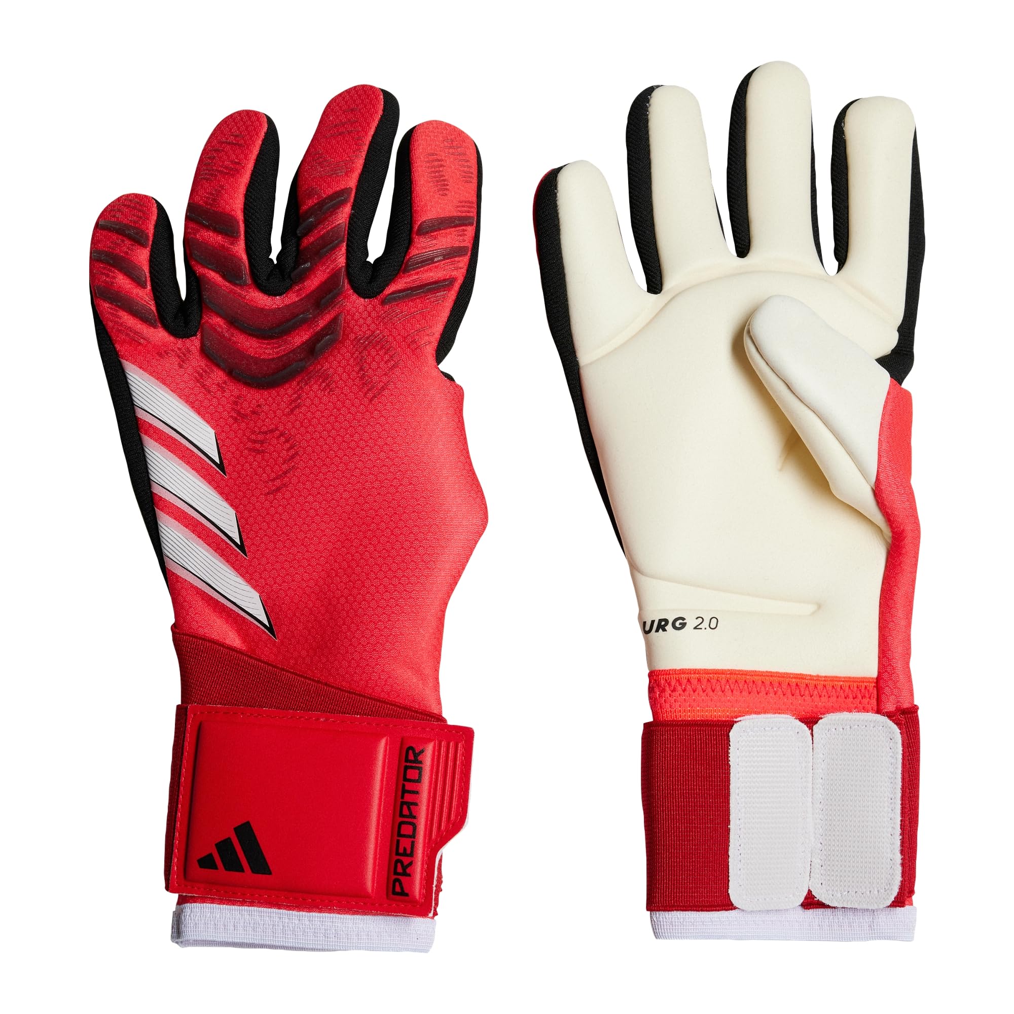 adidas Kids Pro Goalkeeper Gloves Junior Red/black 3 โ image 1