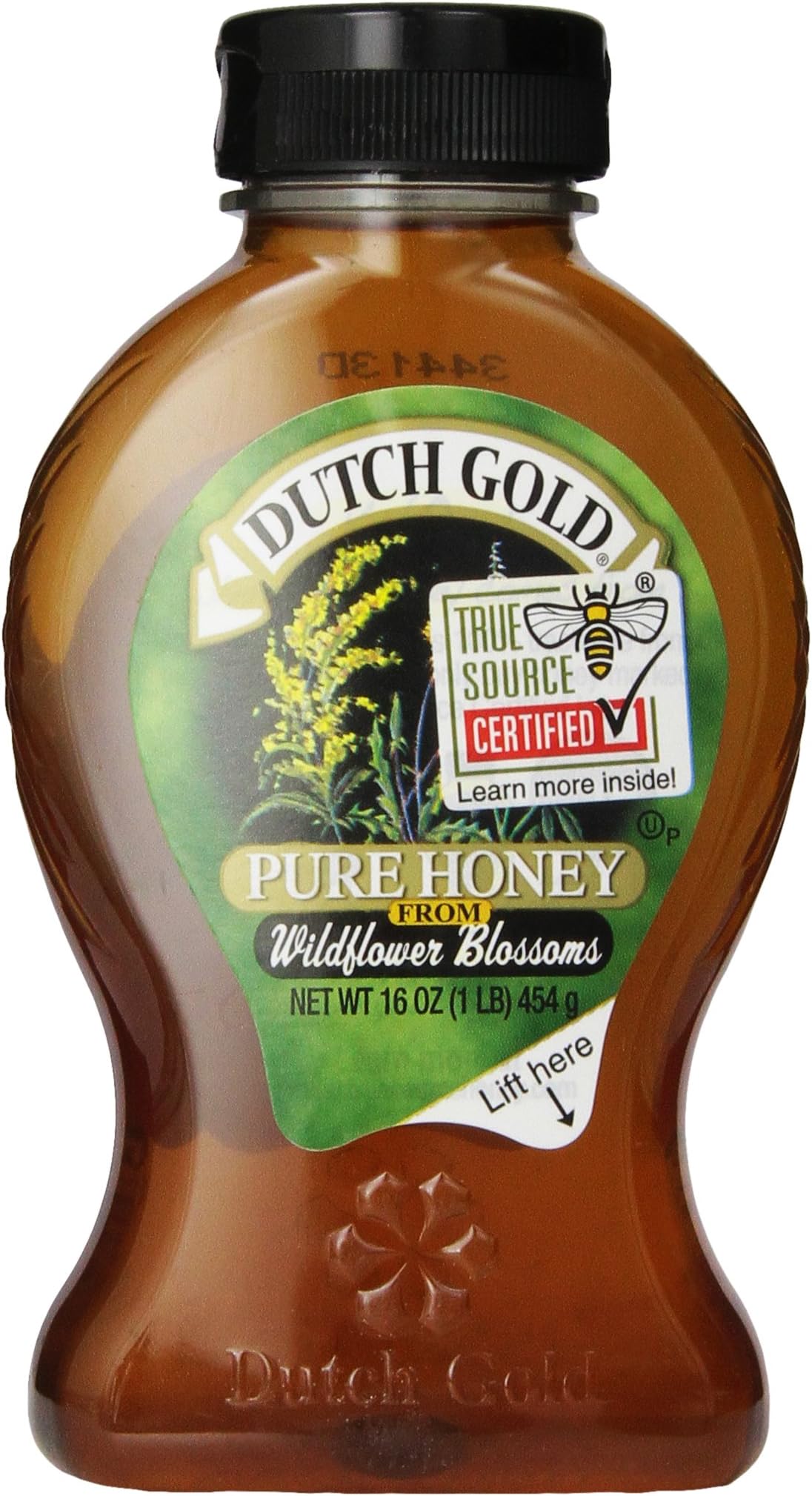 Dutch Gold Wildflower Honey, 16-Ounce Unit (Pack of 6)
