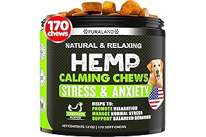 Hemp Dog Calming Chews: The Ultimate Anxiety Relief for Your Furry Friend
