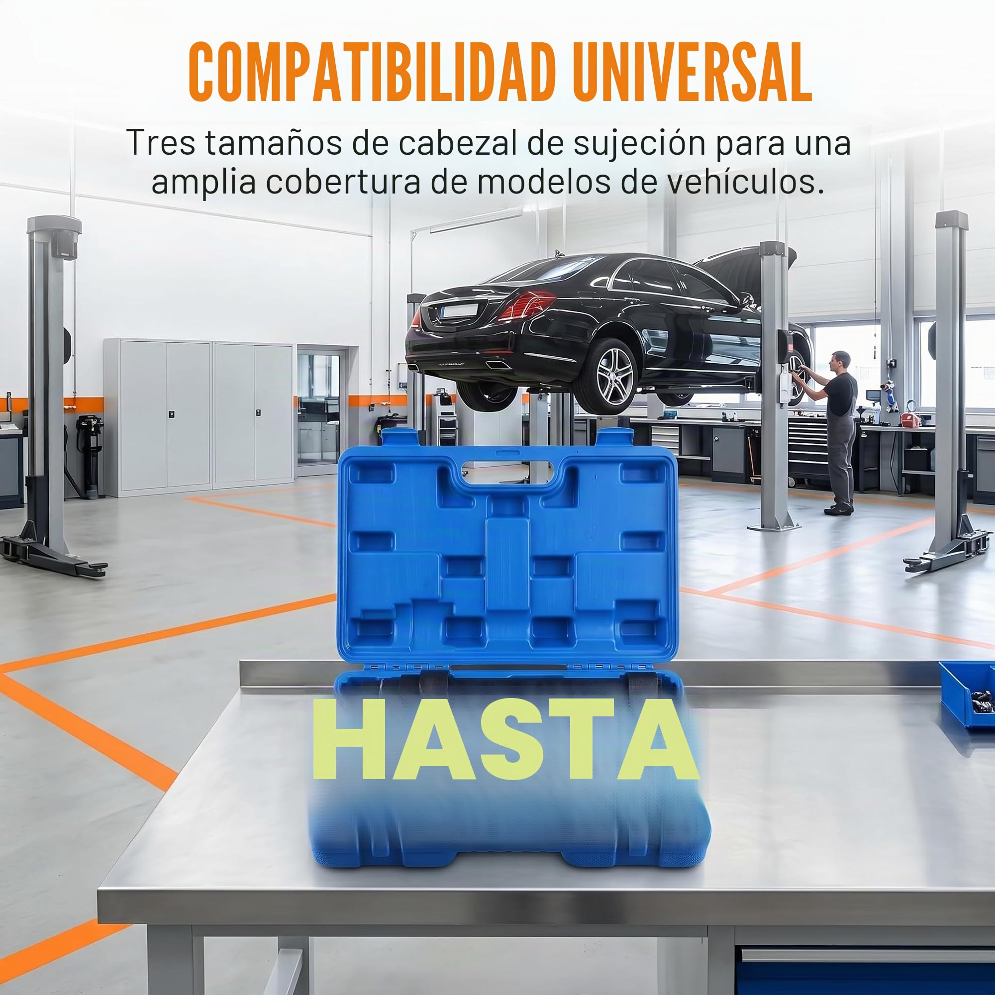 Compresor Muelles Amortiguador Mcpherson Compresor de Muelles Universal Sistema de suspensión Tensor de muelles