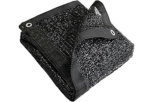 Excellent 5ft x 10ft Black Mesh Net for Various Outdoor Projects