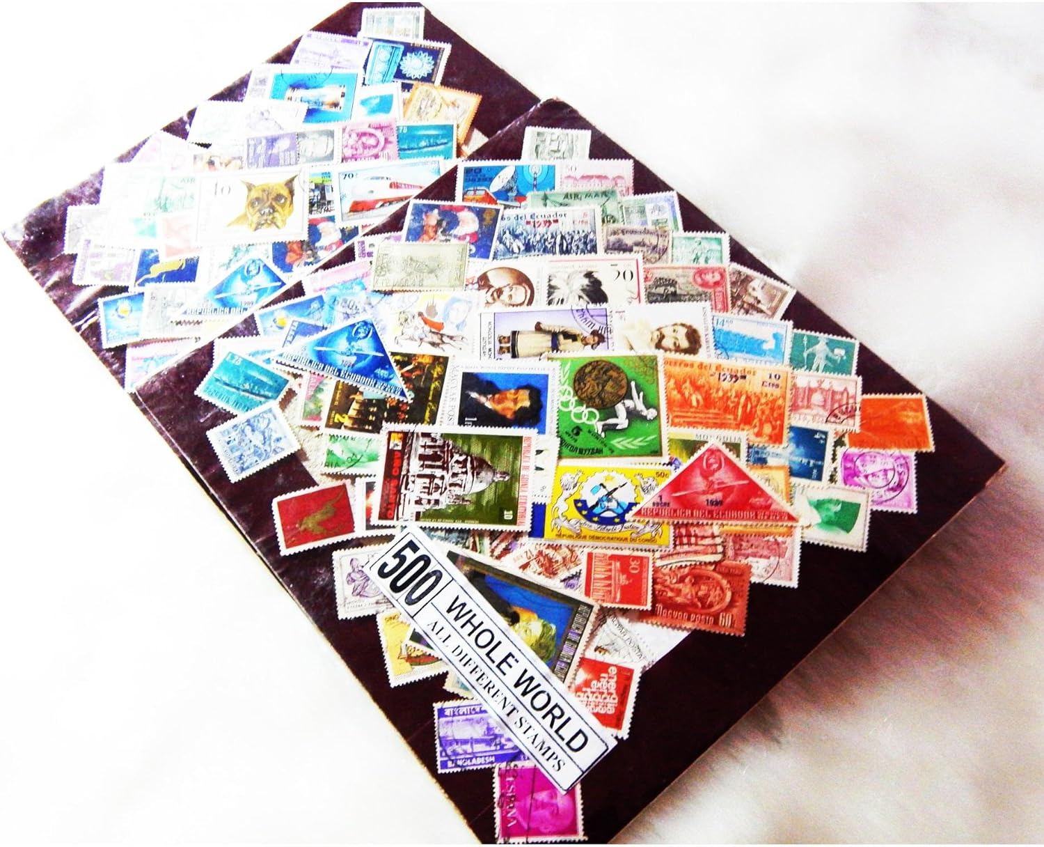 500 All Different Original Whole World Wide Vintage Stamps Great Old Rare Display Collection Lot