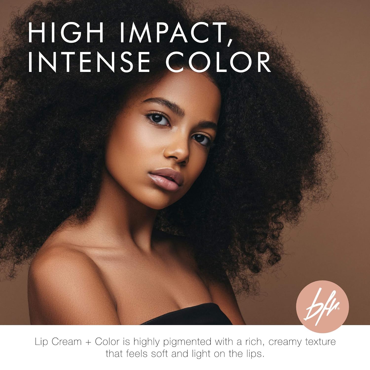 Beauty For Real Lip Cream + Color, Flash - Bright Pink - High-Pigment, Long-Wear, Moisturizing Formula - Cupuacu Butter, Organic Neroli & Mandarin Oil - With Mirror & LED Light - 0.15 fl oz