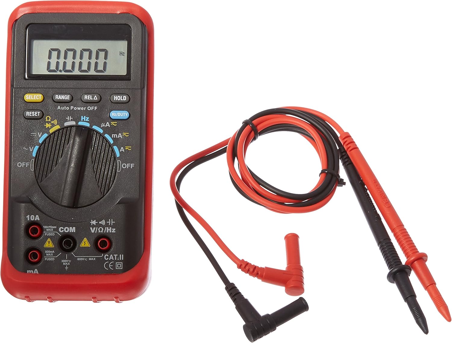 ATD Tools 5519 Auto Ranging Digital Multimeter with Protective Holster