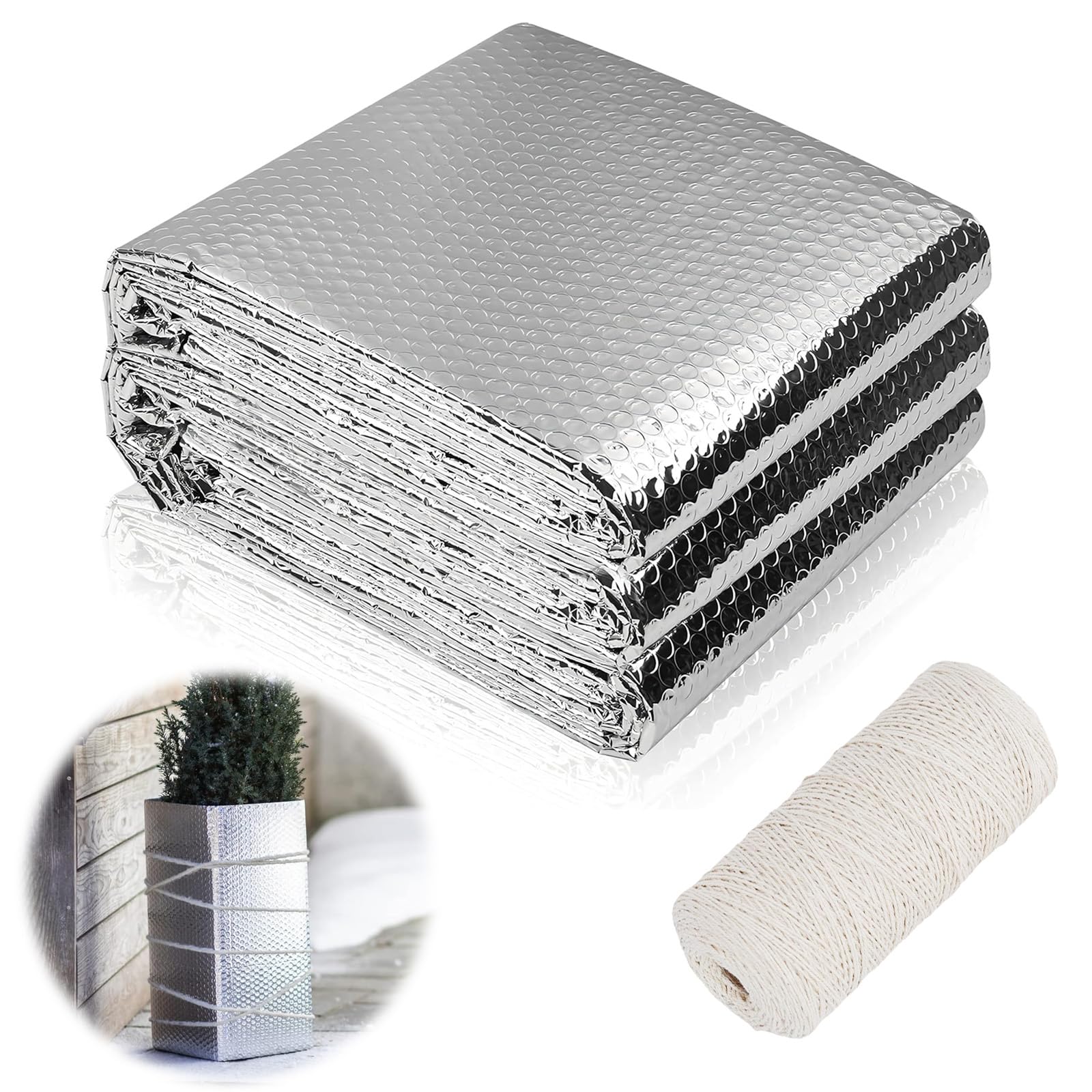 Voile D'hivernage Pour Plantes - 5 X 1 M - Protection Contre Le Gel Et Le Froid - 6