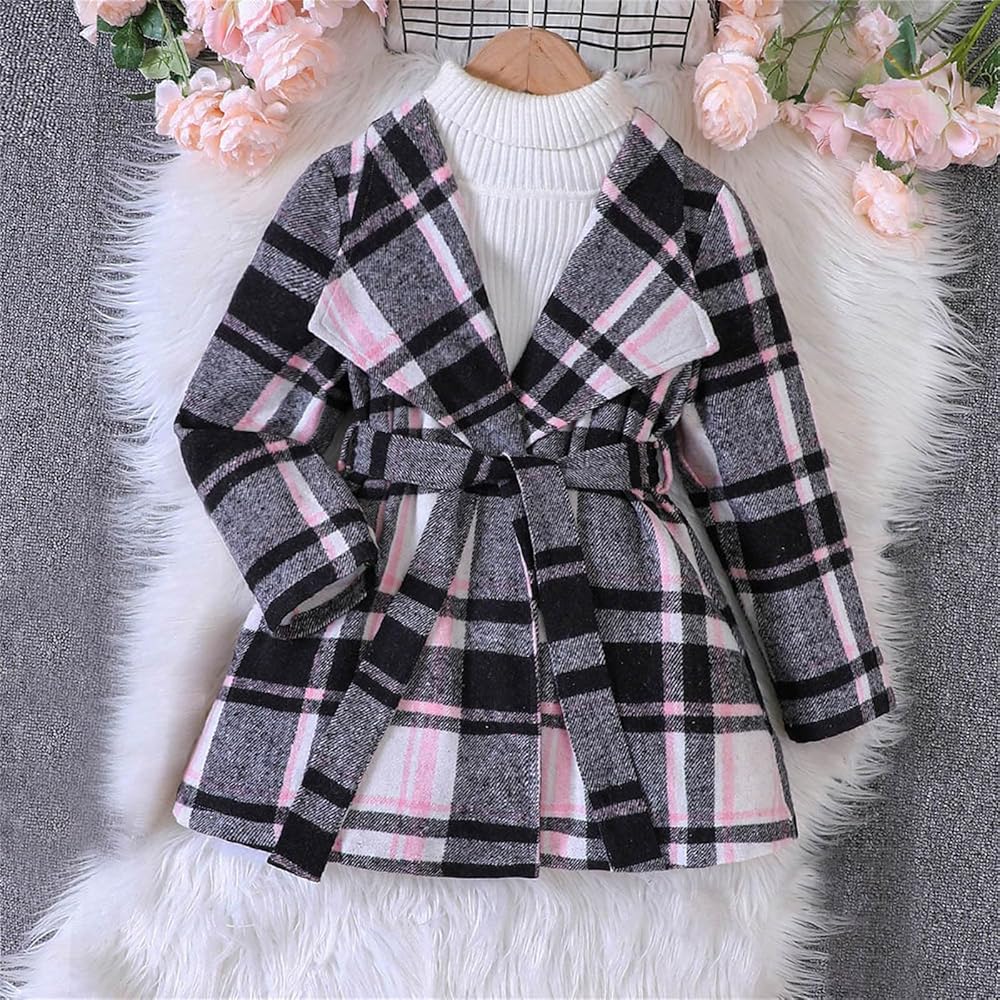 TODAYFUL＿Over Check Coat (KIDS) Amazon.com: Toddler Kids Checkerboard Plaid Jacket Baby Boys