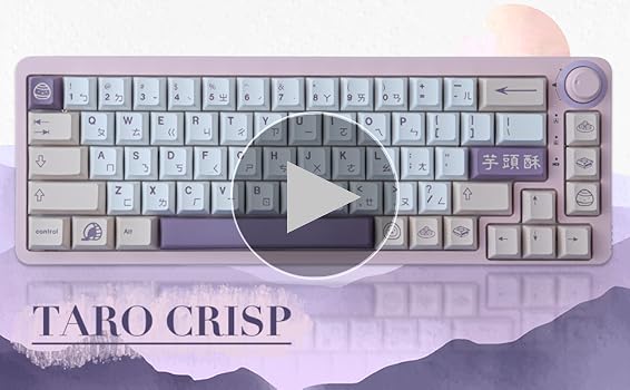 kappa sliver セット(taro purple) Taro Keycaps Set | Diykeycap