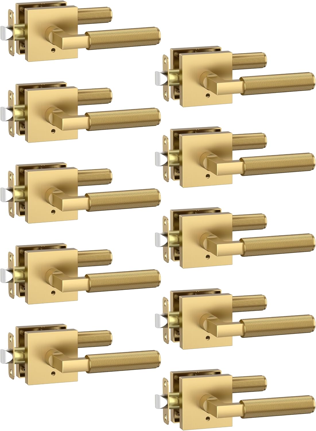 Asidrama 1 Pack Champagne Bronze Heavy Duty Single Cylinder Deadbolts | Heavy-Duty Zinc Alloy / 1" Anti-Pick Bolt / Fits 1-3/8"-1-3/4" Doors / Easy DIY Install