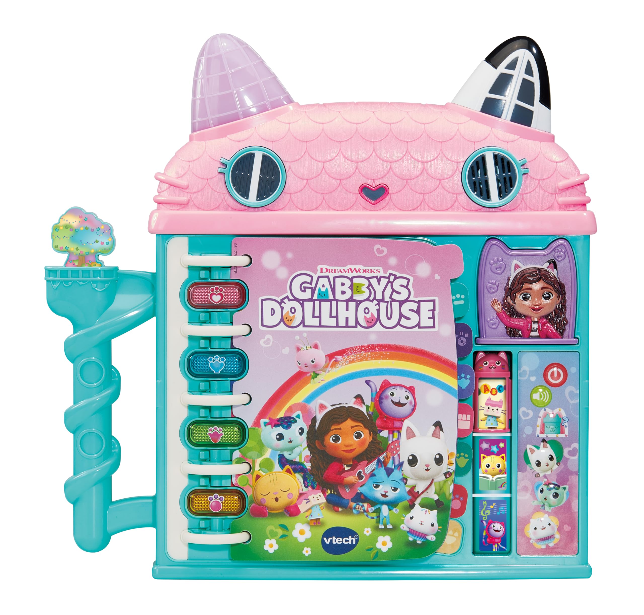 Vtech Gabby'S Dollhouse: Cat-A-Vator Discovery Book