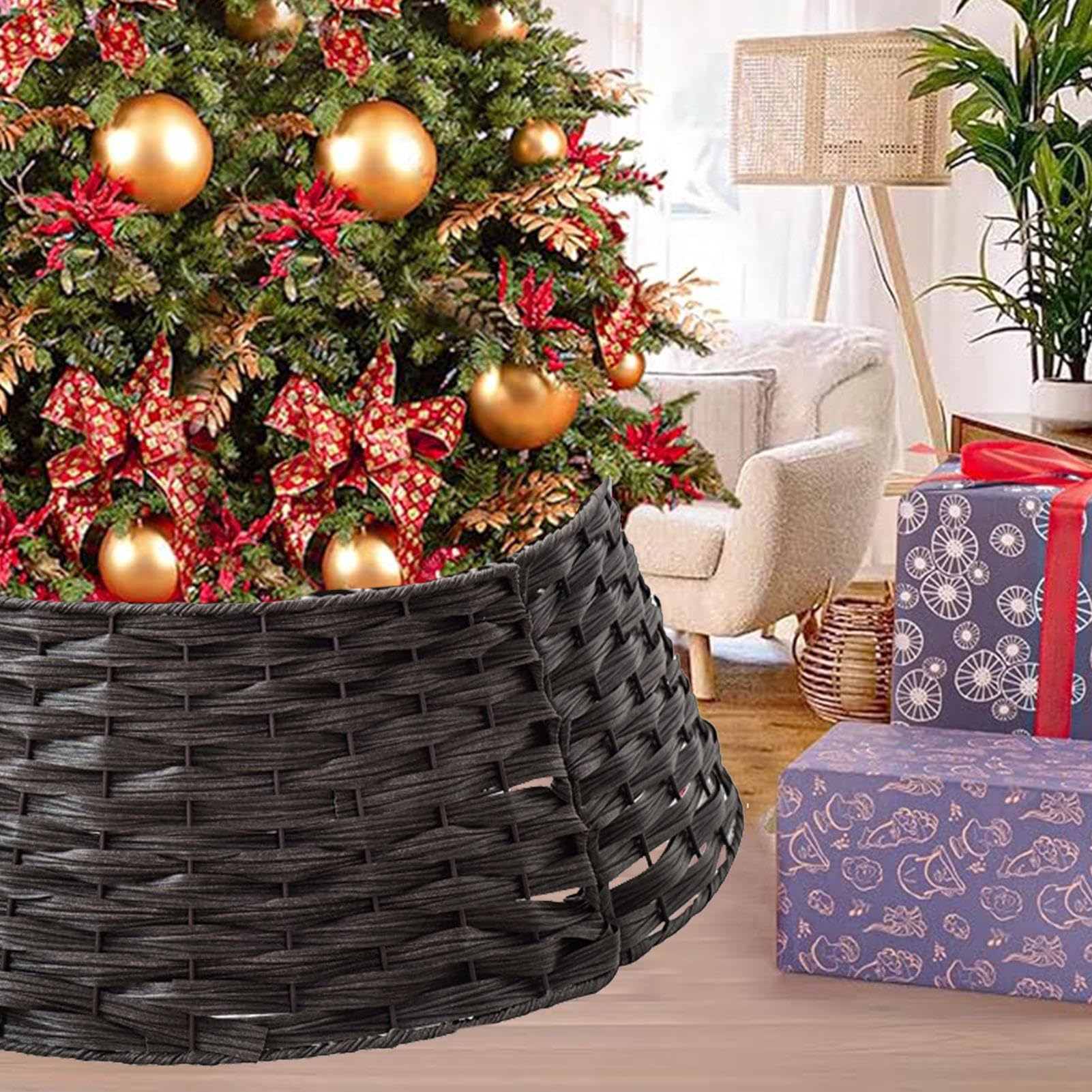 Collare Per Albero Artificiale Orange Utomhustillbehör
