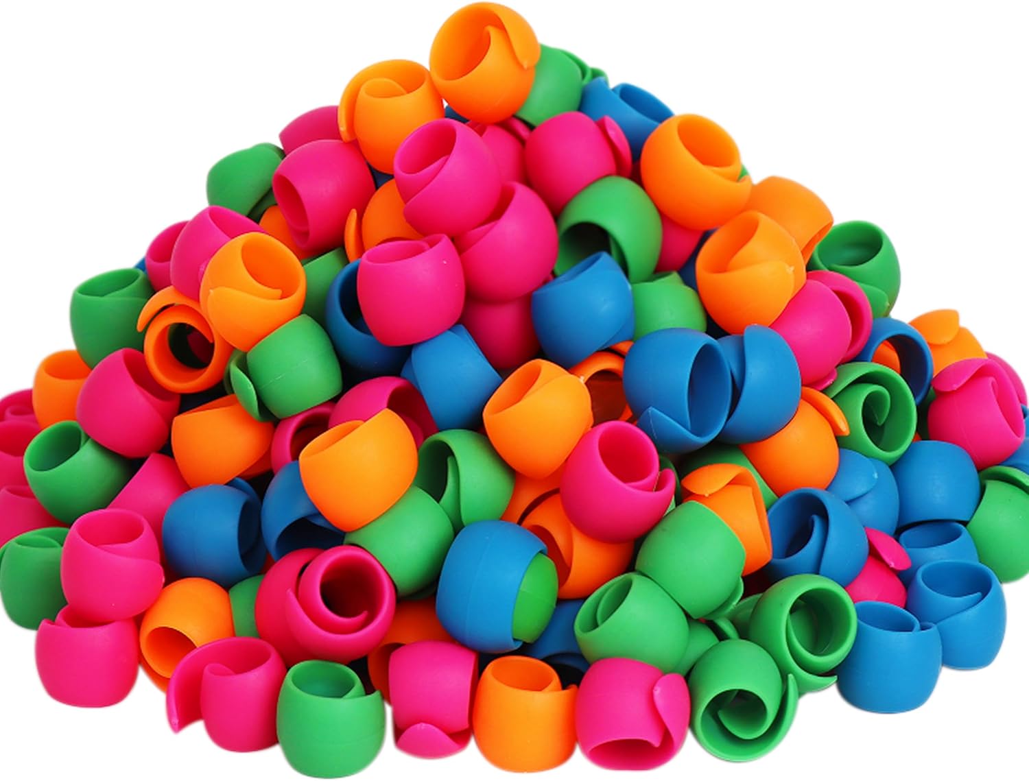 New Brothread 200pcs Thread Spool Savers/Spool Huggers - Prevent Tails from Unwinding - No Loose Ends for Sewing and Embroidery Machine Thread Spools