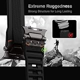 ULTIMAL Bracelet Compatible to Apple Watch Ultra 3/2/1 de 49 mm, Bracelet Sport Homme en Métal Premium Robuste, Ajustable, Antidérapant, Résistant aux Chocs pour le Sport & l'Usage Quotidien - 7