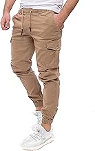 PITTMAN Darius - Herren Cargo Hose - Baumwoll Cargohosen - Cargo Jogger