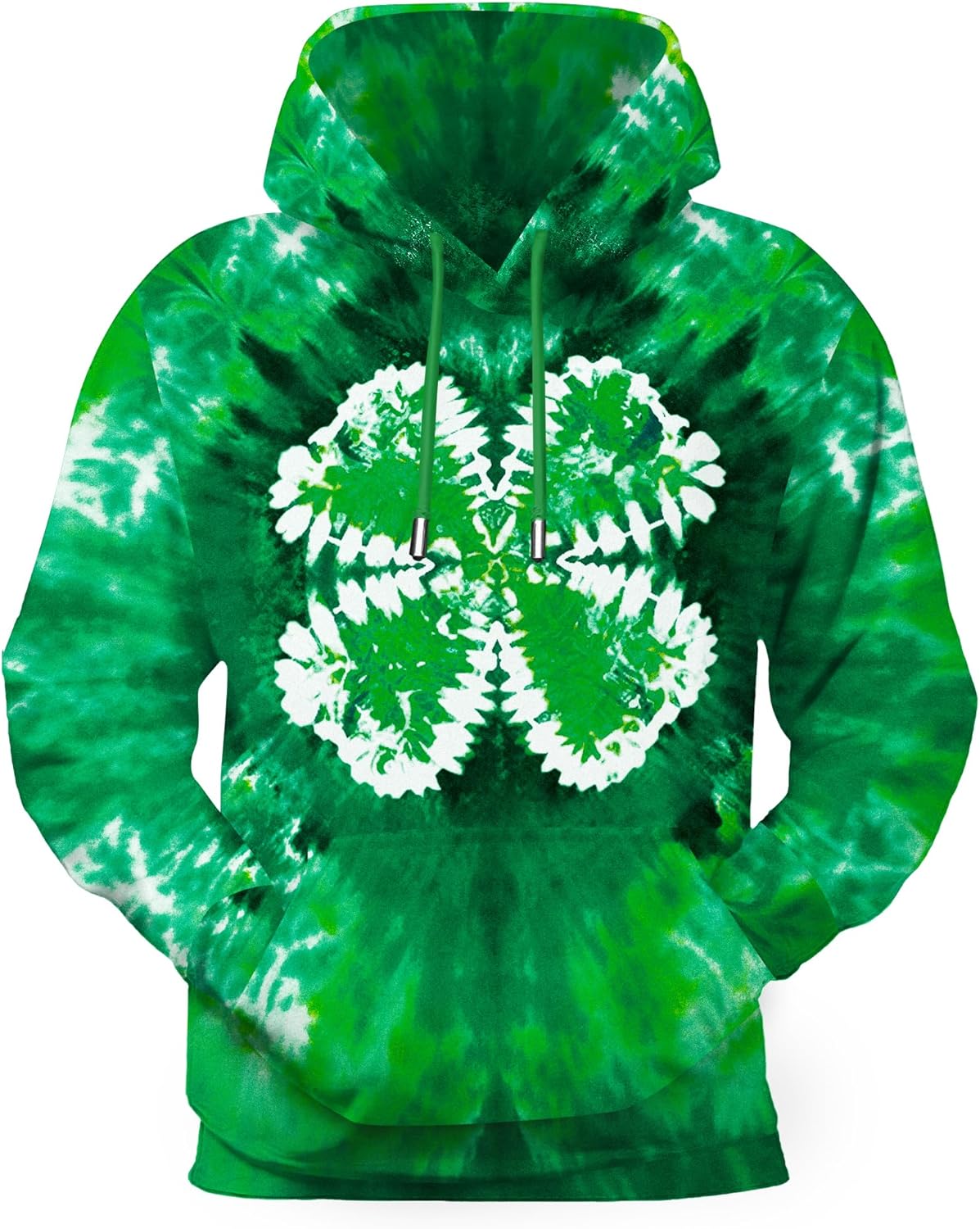 Mens Mardi Gras Sweatshirt St Patricks Day Long Sleeve Hoodies with Pockets