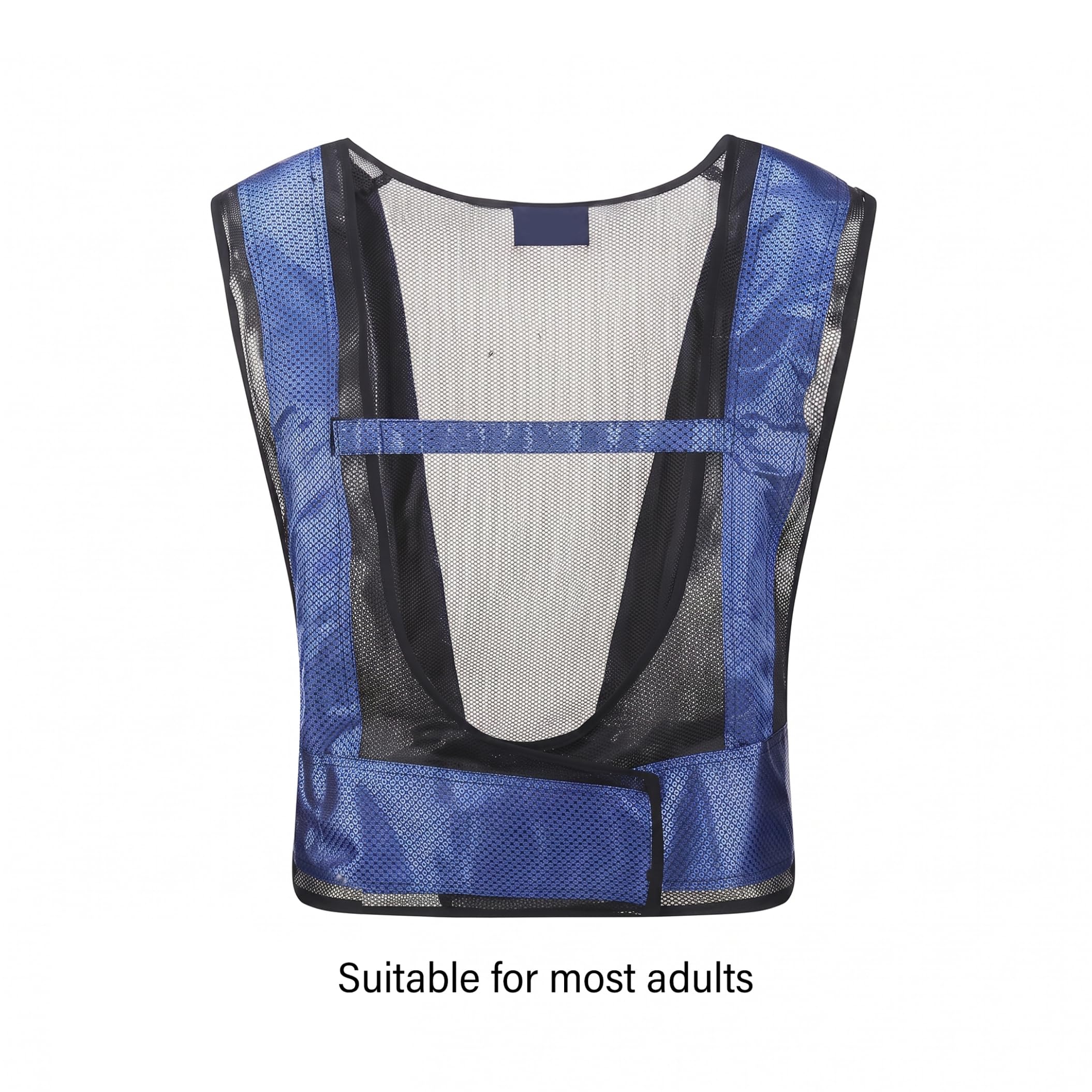 Chaleco de enfriamiento para soldadura, chaleco de aire acondicionado Eddy Tube de enfriamiento de acero para alivio del calor, azul, fresco
