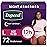 Depend Night Defense Adult Diapers, Incontinence & Postpartum Bladder Leak Underwear for Women, Disposable, Overnight, Large, Blush, 72 Count, Packaging May Vary