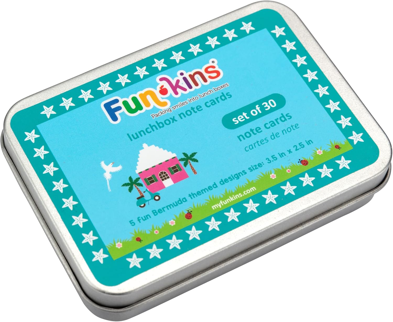 Funkins School Lunch Box Notes for Kids, Fun Lunch Bag
