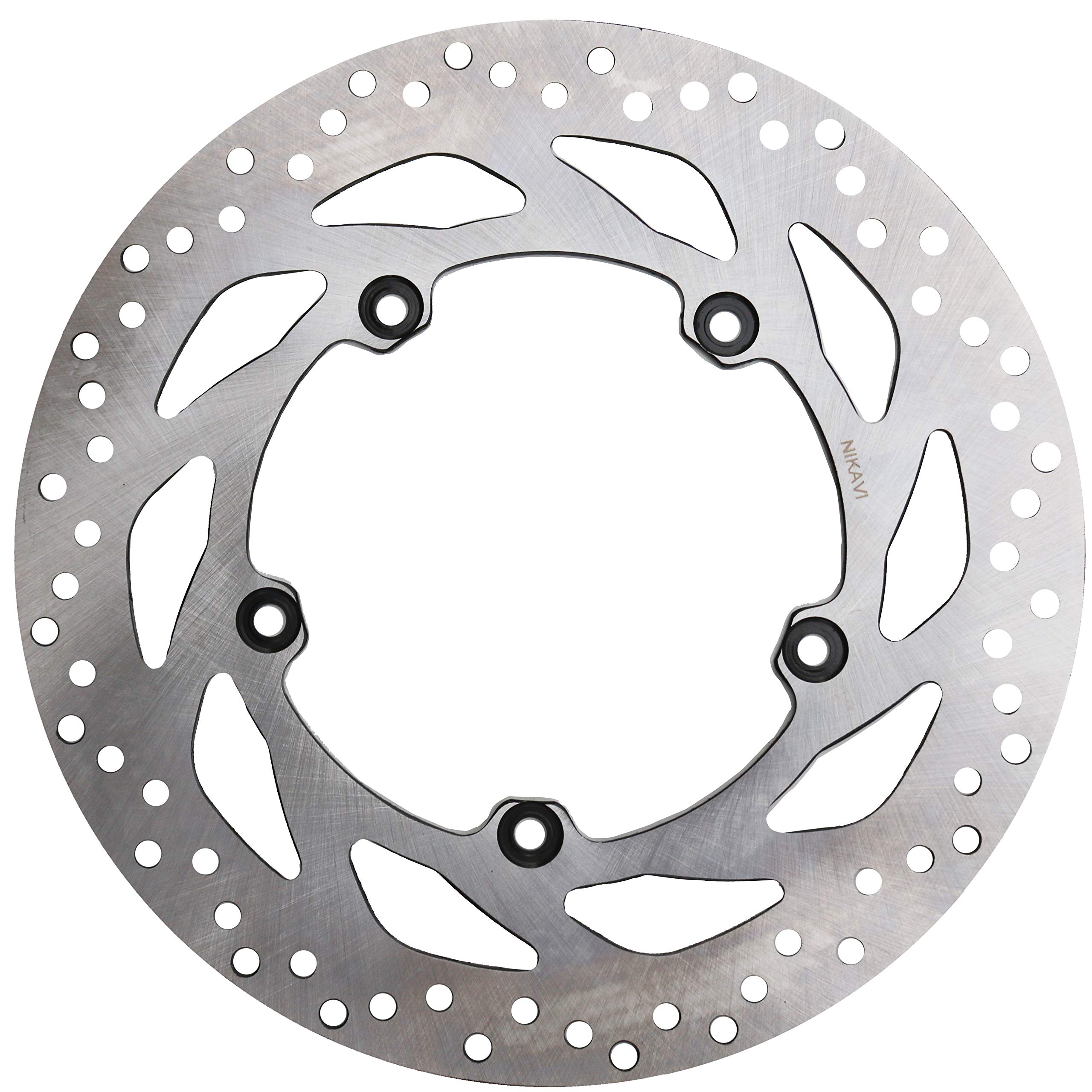 NIKAVI DBP28 Front Brake Disc Plates Compatible for Yamaha - FAZER25,FZ25,YZF R15 VER 3.0-image-11