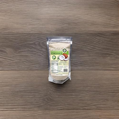 Good Balance Health - Copos de coco seco sin azúcar, sin SO2, todo natural, solo un ingrediente de coco puro, dos bolsas resellables, bolsa de 16
