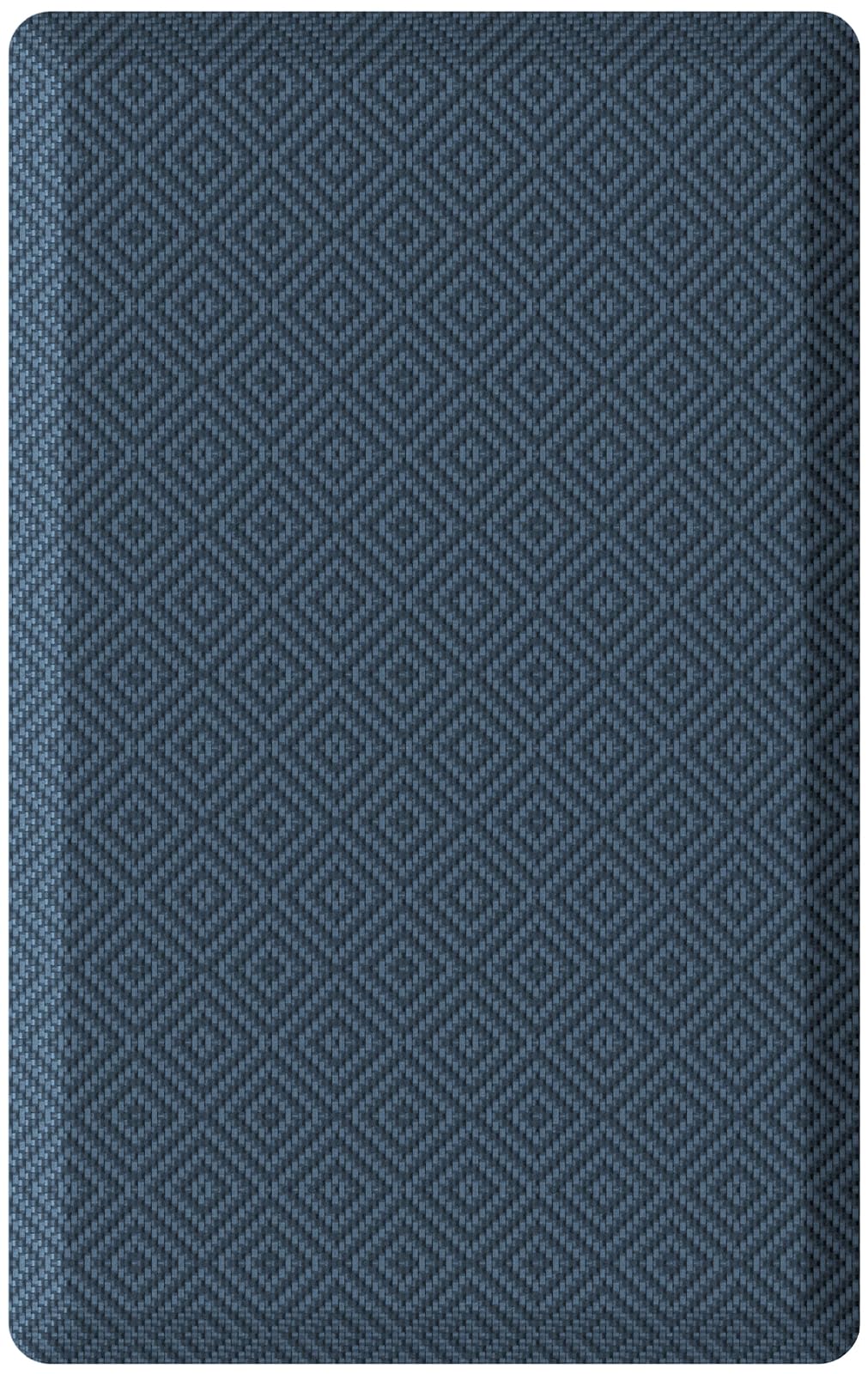 Ophanie Kitchen Mats for Floor,Blue Color,17" L x 24" W x 0.8" Th