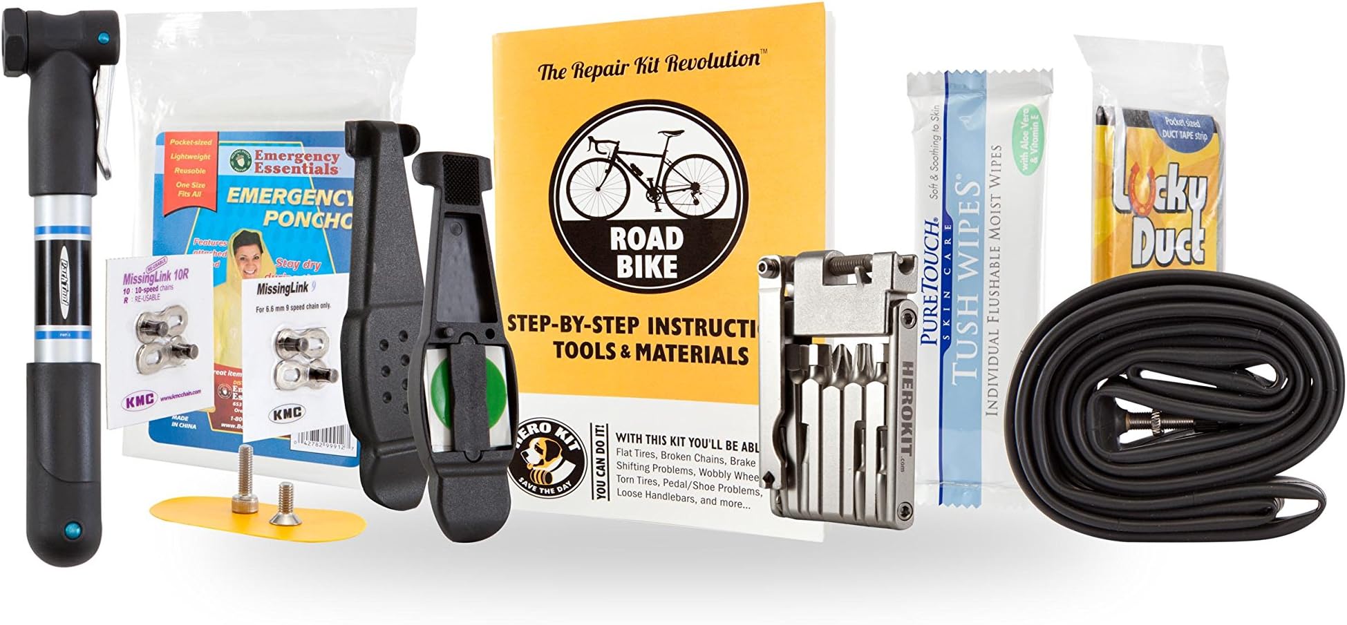 Road Bike Essentials Repair Kit