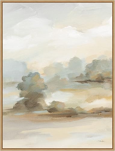 Miniatura 17 de Amanti Art Silvia Vassileva - Lienzo enmarcado para pared, 30 x 23 pulgadas, diseño de paisaje de granja II, lienzo enmarcado para pared, obras de