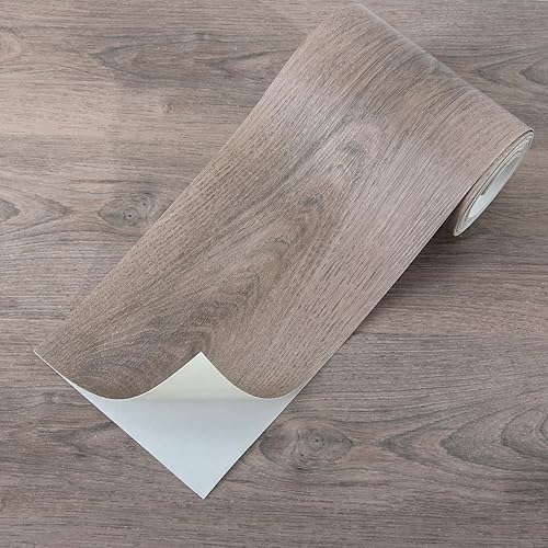 Art3d 15 Sq.ft Peel and Stick Floor Tiles, 10Pcs Luxury Vinyl Plank Flooring Wood Look, 36" × 6" Adhesive and Waterproof Tile Sticker for Bedroom, Living Room, Kitchen, Teak