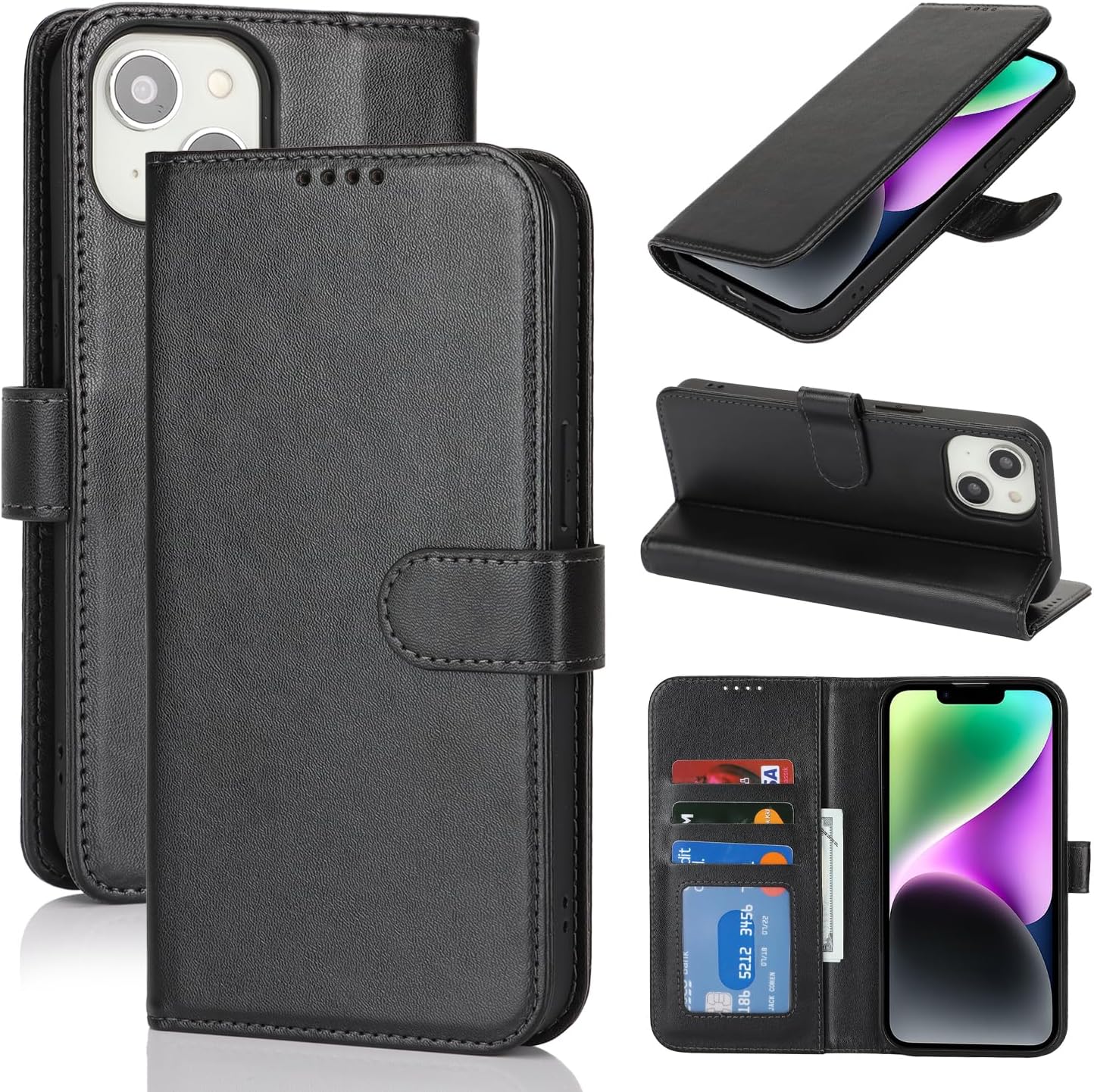 Housse étui Folio Pour IPhone 5C - Portefeuille Avec Support - Coque Flip Cover - Marque EGO