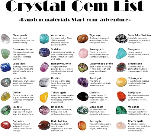 Miniatura 3 de Juego de caja ciega de cristal natural con 24 cristales de celosía, cristal curativo, colección de popularización de ciencia educativa para niños,