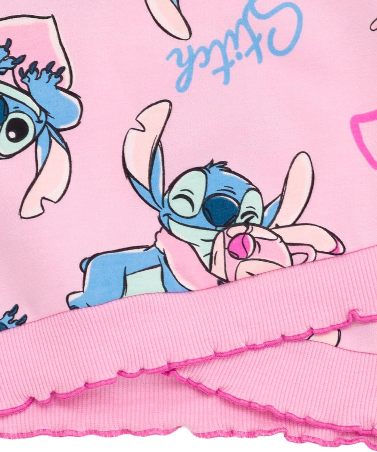 Disney Fleece Pullover Sweatshirt and Pants Outfit Set Infant to Big Kid Sizes (12 Months - 14-16) - Image 6