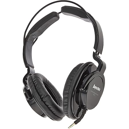 Superlux HD-661 Professional Closed-Back Studio Headphones (Black)